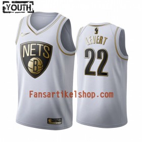 NBA Brooklyn Nets Trikot Caris LeVert 22 Nike 2019-2020 Weiß Golden Edition Swingman - Kinder